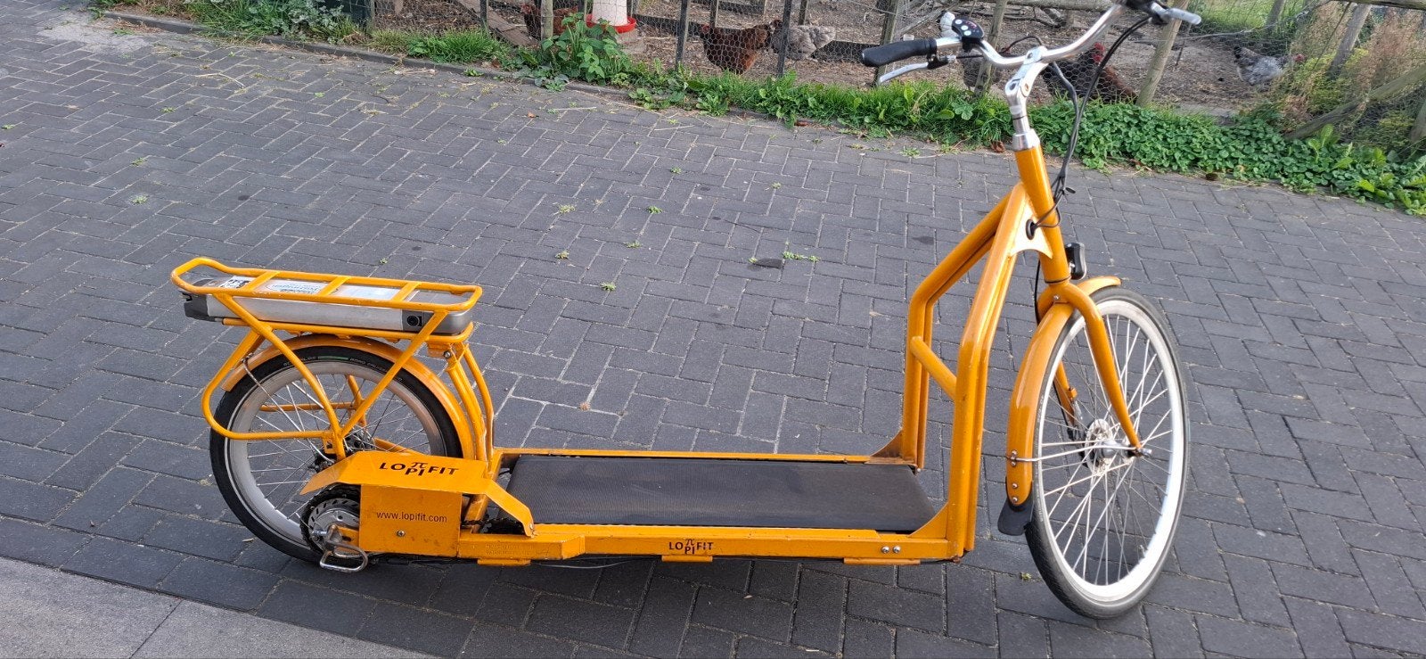 Lopifit met oplader, Ophalen, Gebruikt