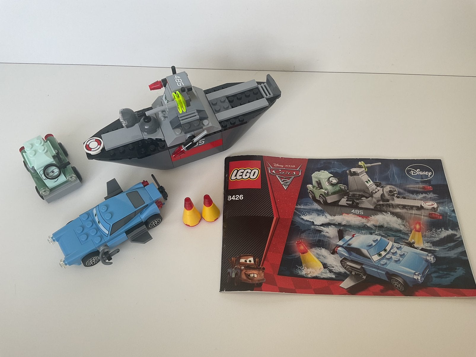 Lego Cars 8426 Escape at Sea, Kinderen en Baby's, Lego, Inclusief instructies, Ophalen of Verzenden, Zo goed als nieuw