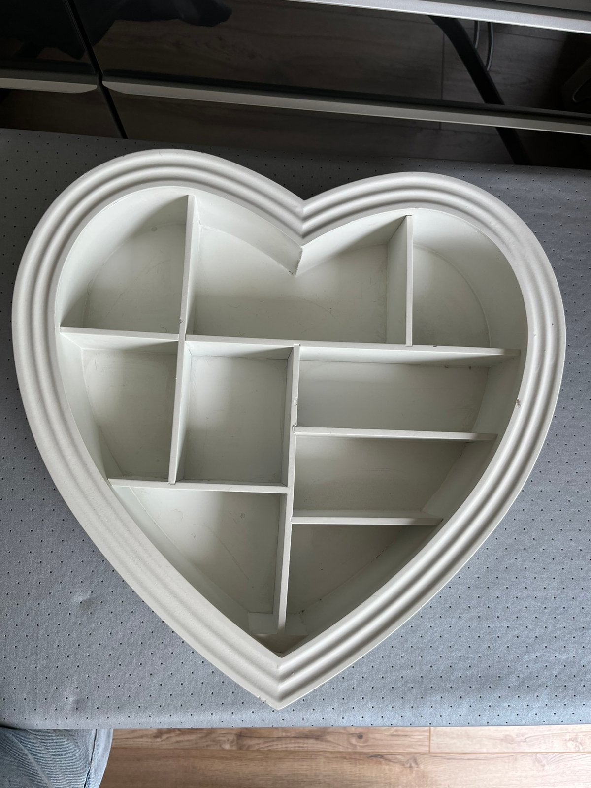 Houten letterbak hart, Ophalen, Gebruikt