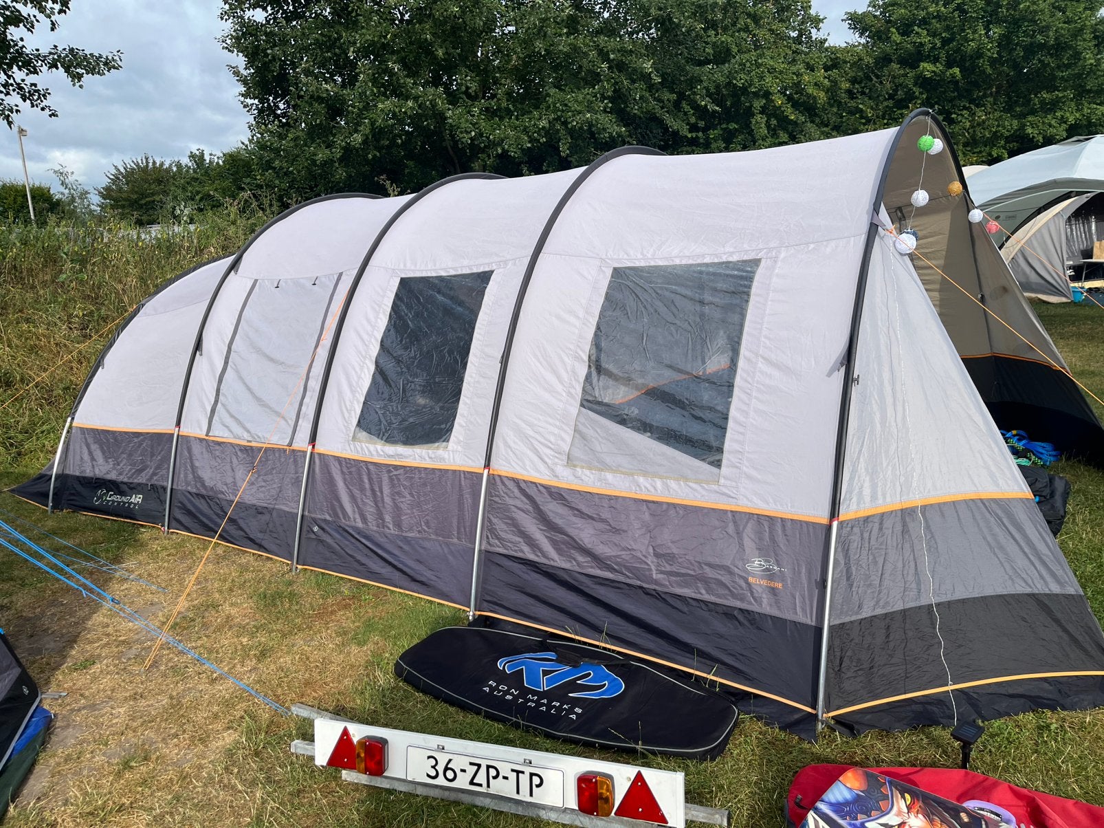 6 persoons tunneltent, Ophalen, Zo goed als nieuw
