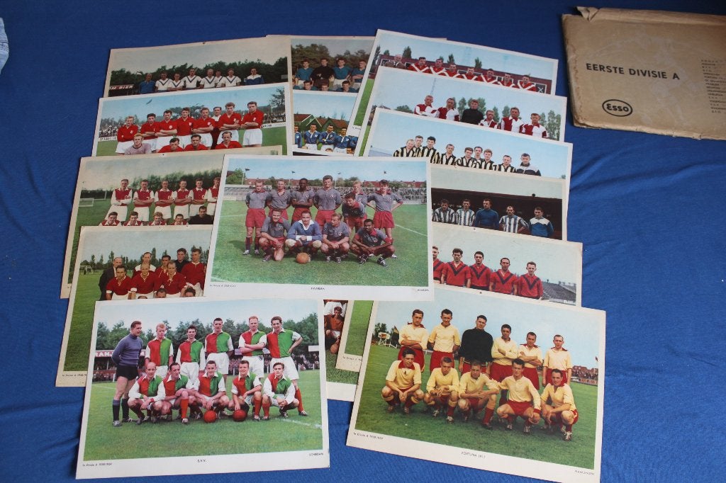 esso voetbal posters  eerste divisie A, Ophalen of Verzenden, Gebruikt, Overige binnenlandse clubs, Poster, Plaatje of Sticker
