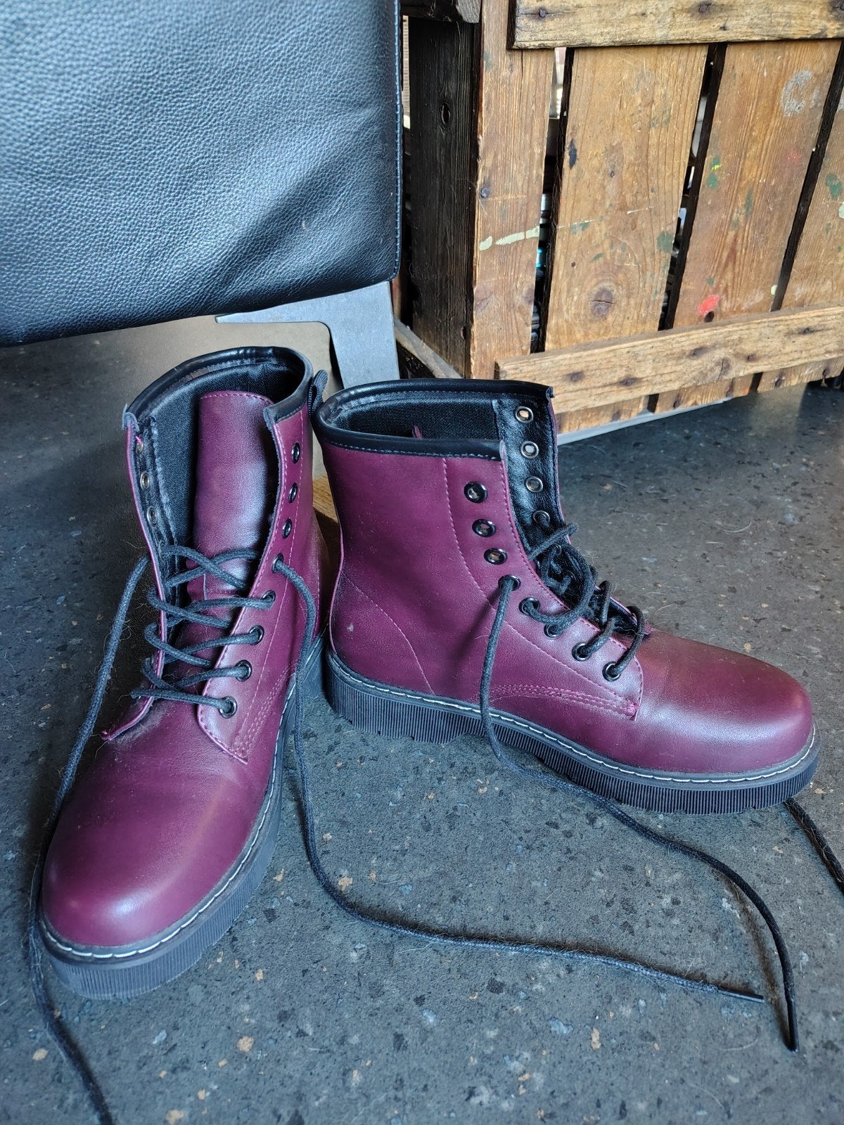 nieuwe schoenen mt 38 ,bordeaux kleurig,komen bij Scapino va, Ophalen, Zo goed als nieuw, Schoenen