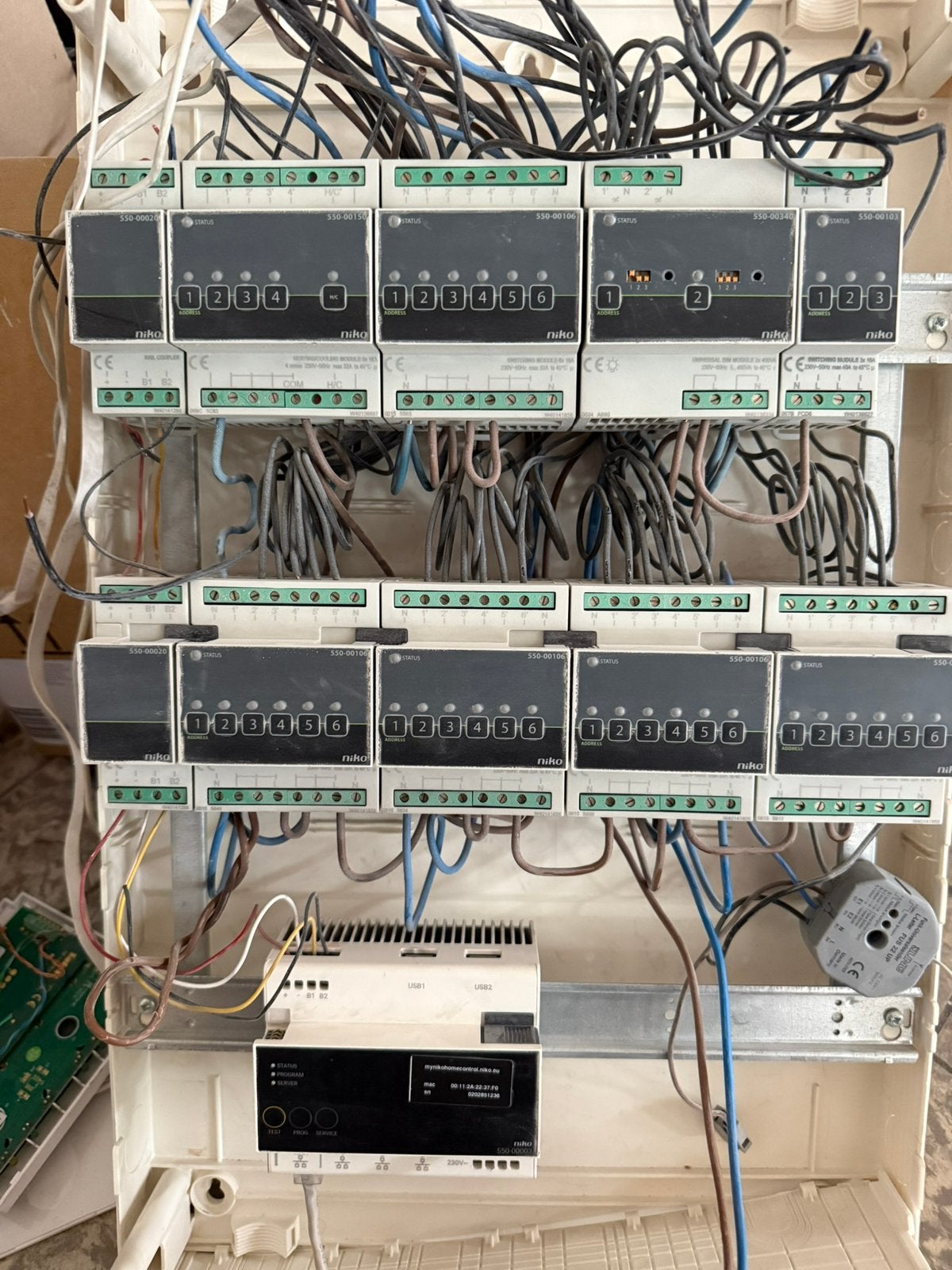 Niko HomeControl complete domoticaset Controller + 11modules, Doe-het-zelf en Verbouw, Niko, Overige typen, Ophalen of Verzenden