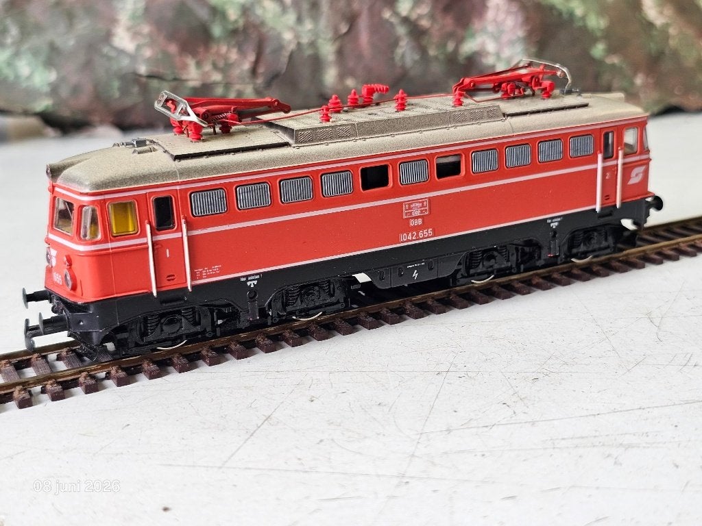 modeltrein H0, roco OBB Oostenrijkse lokomotief (mulder), Ophalen of Verzenden, Zo goed als nieuw, Roco, Gelijkstroom