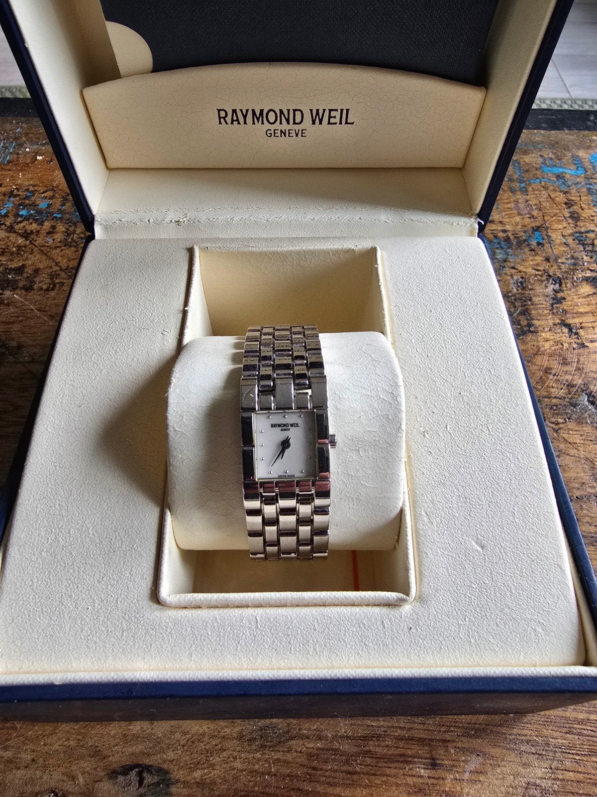 Raymond Weil Genève Dames Horloge - Zo Goed als Nieuw, Staal, Staal, Polshorloge, Zo goed als nieuw