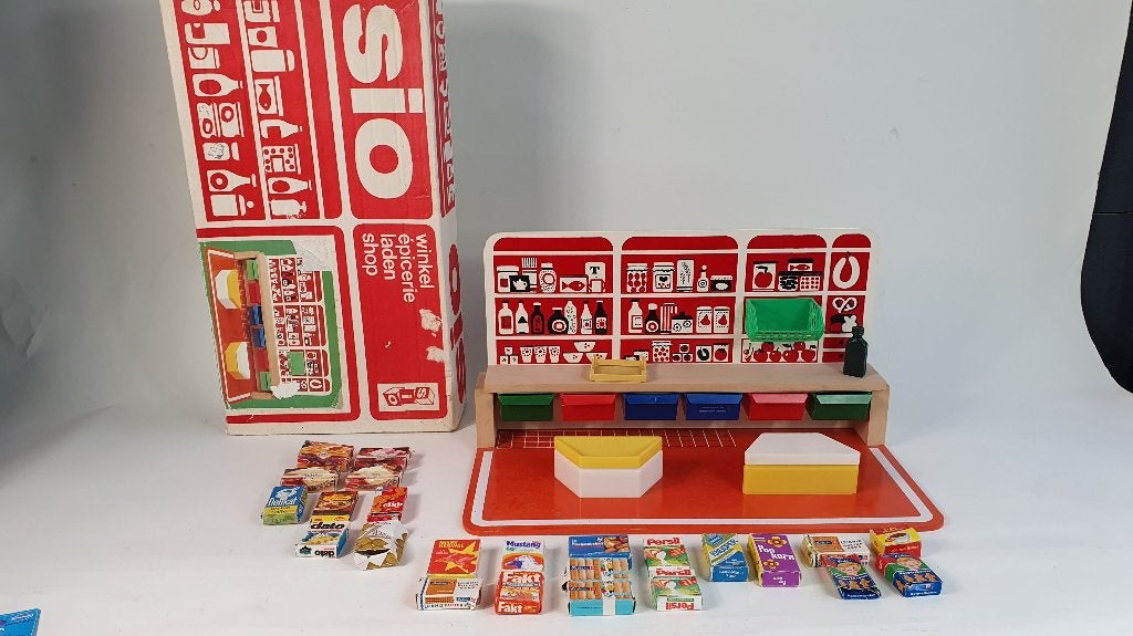Sio Holland vintage winkel speelgoedwinkel, compleet! S36, Ophalen of Verzenden