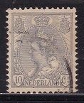 4566 - Nederland nvph 62D gestempeld , koningin Wilhelmina, Ophalen of Verzenden, Na 1940, Gestempeld