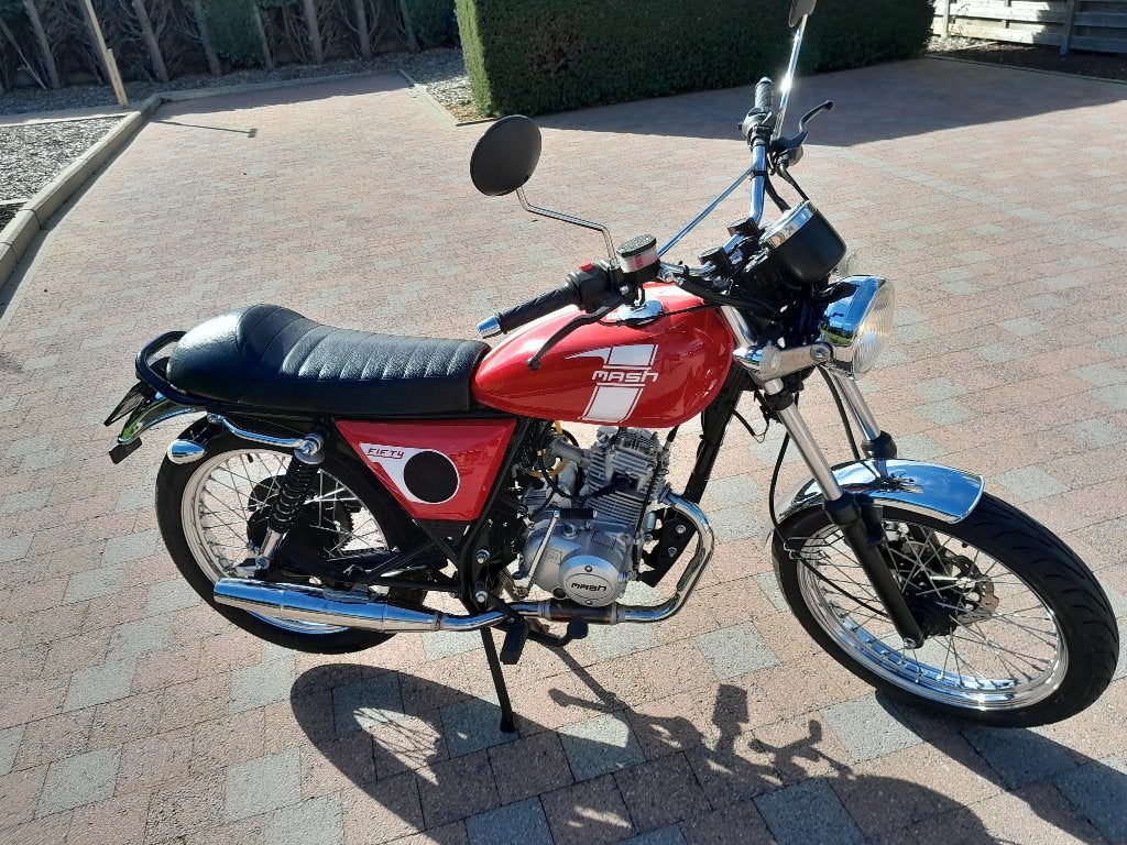 brommer MASH FIFTY 50CC, Zo goed als nieuw, Ophalen, Overige merken, 4 versnellingen