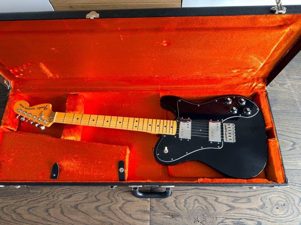 Fender American Vintage II Telecaster deluxe 1975 reissue, Muziek en Instrumenten, Ophalen, Zo goed als nieuw, Solid body, Fender