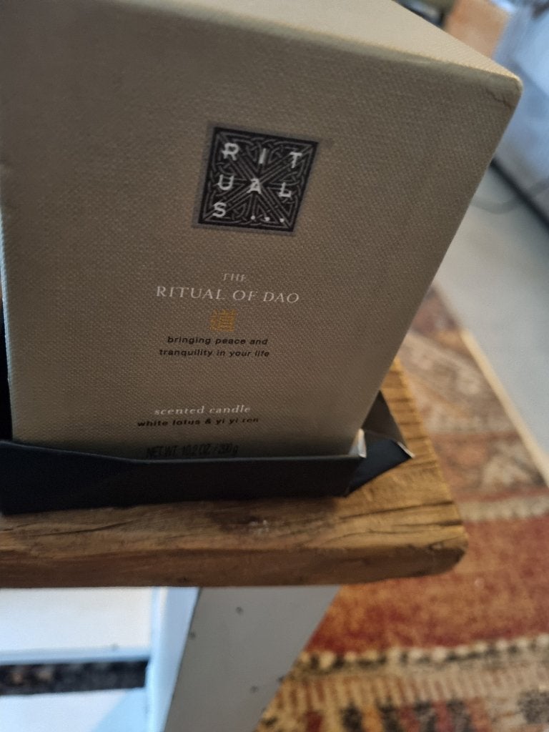 Rituals The Ritual of Dao geurkaars, Wit, Was, Ophalen of Verzenden, Zo goed als nieuw