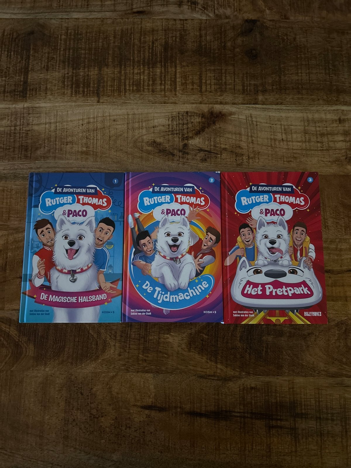 De Avonturen van Rutger, Thomas & Paco - Boekenset, Ophalen, Zo goed als nieuw, Fictie