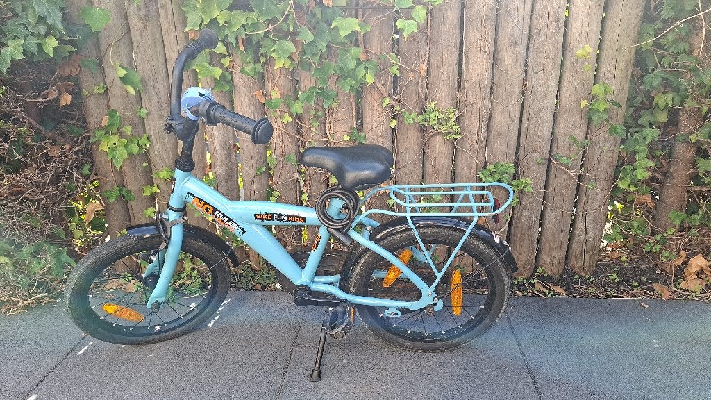Jongensfiets, Fietsen en Brommers, Terugtraprem, Gebruikt, Onbekend, Ophalen of Verzenden