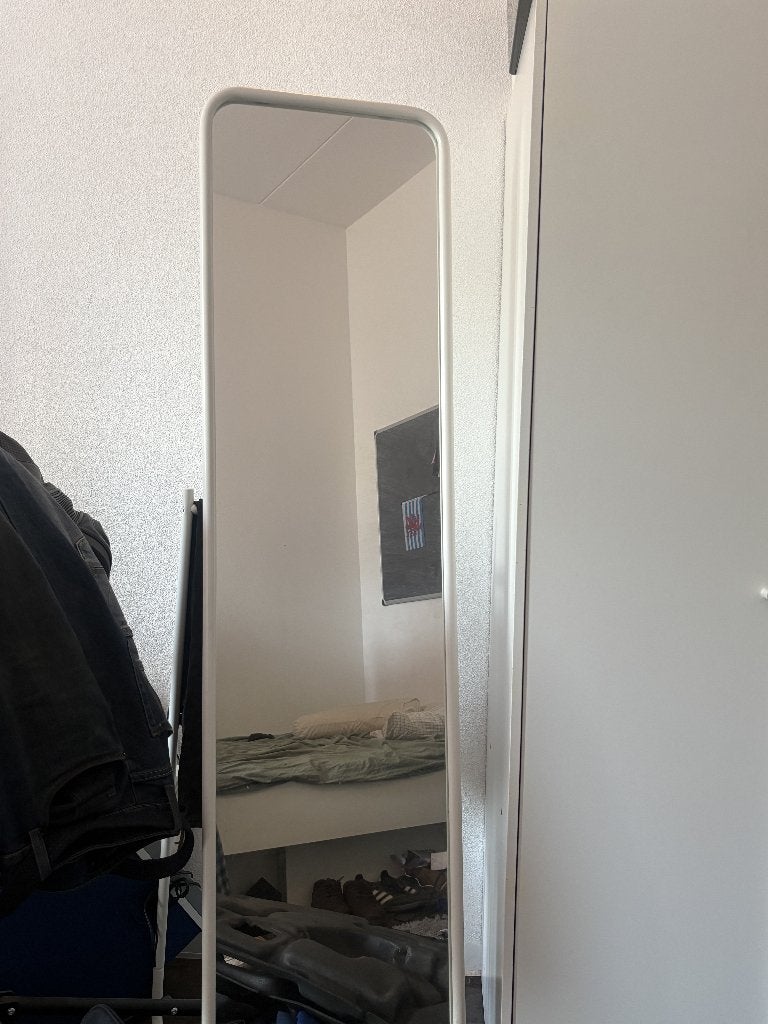 mirror, Huis en Inrichting, Woonaccessoires | Spiegels, Ophalen, Minder dan 50 cm, Zo goed als nieuw, Minder dan 100 cm