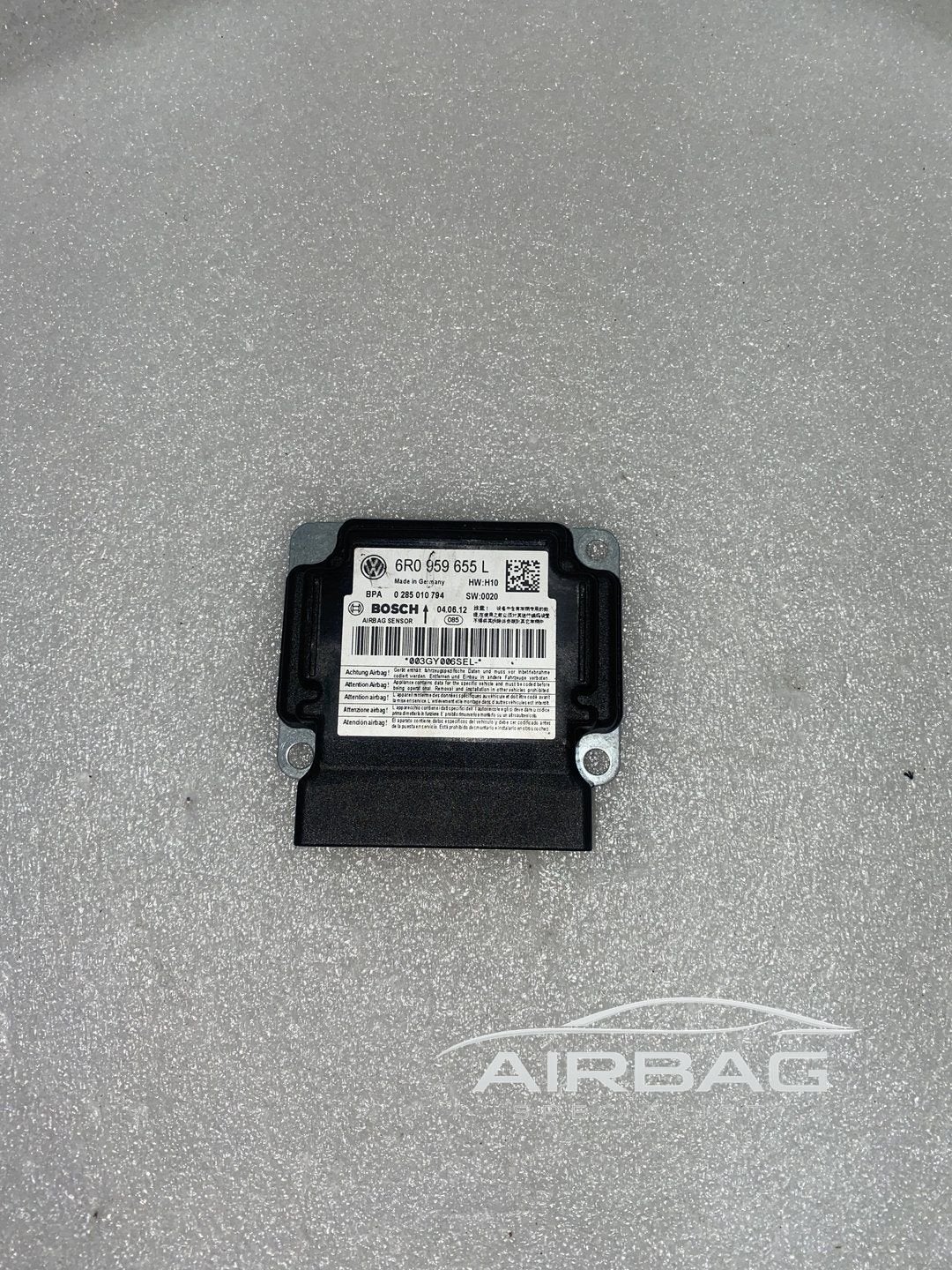 Volkswagen Polo 6R airbag module srs-module regeleenheid air, Gebruikt, -, -, Ophalen of Verzenden