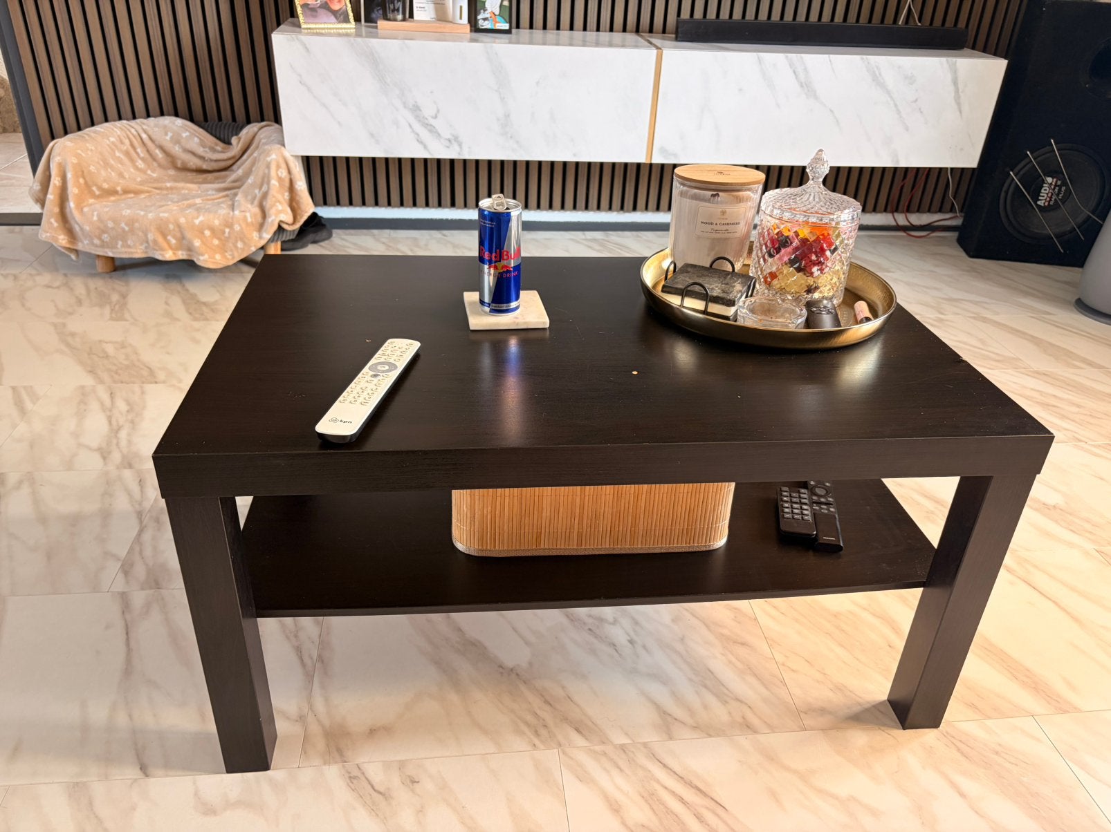 Salontafel, Ophalen, Gebruikt, Rond, 50 tot 100 cm