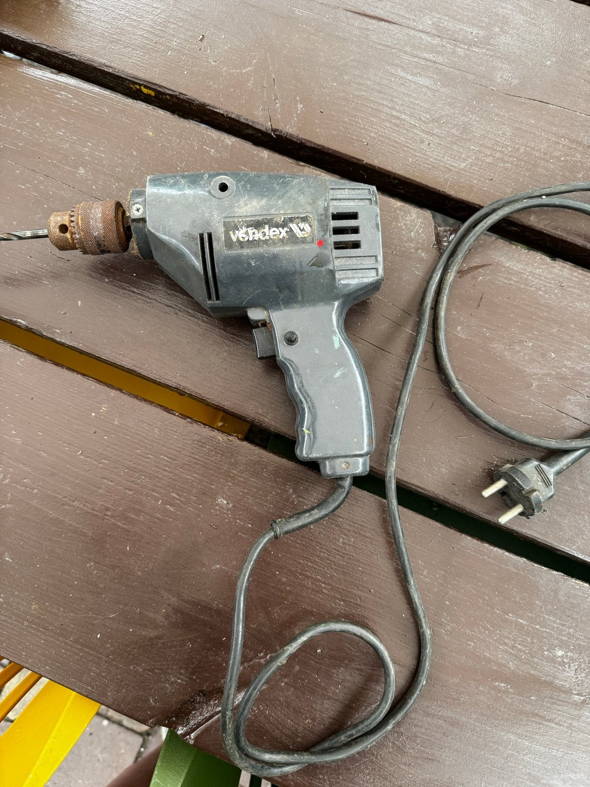 Vintage Véndex boormachine -, Ophalen of Verzenden, Gebruikt, Minder dan 400 watt, Boormachine