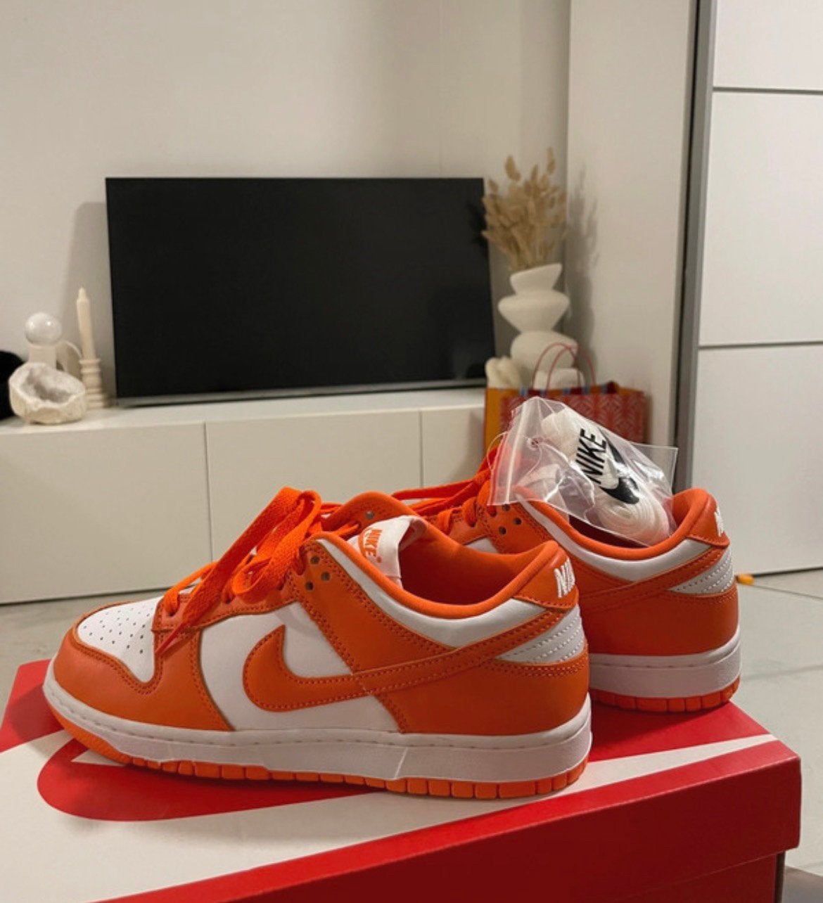 Nike dunk low Syracuse 38,5, Ophalen, Zo goed als nieuw, Overige kleuren