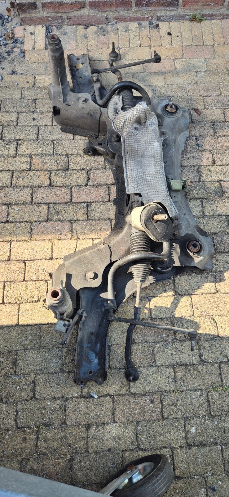 Voortrein Renault Mégane 3 GT (2011), Ophalen