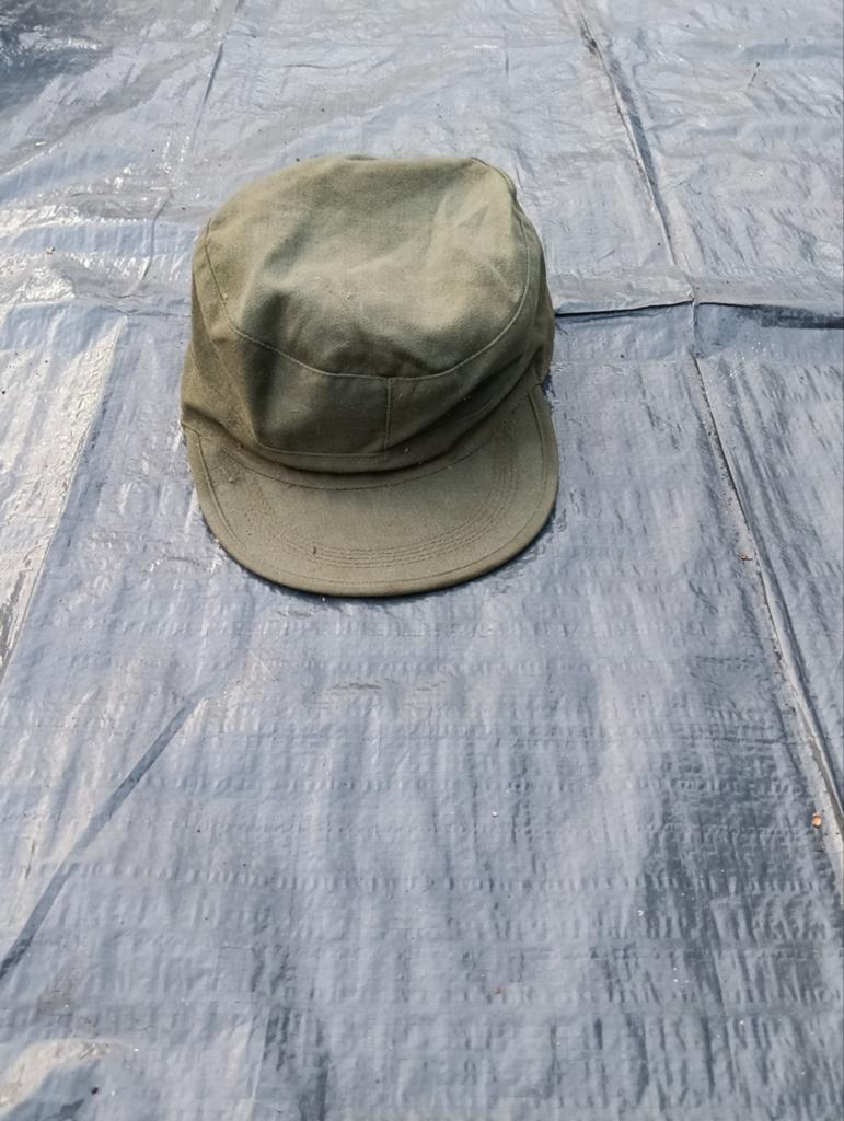 WW2 cap ORIGINAL, Ophalen of Verzenden, Amerika, Helm of Baret