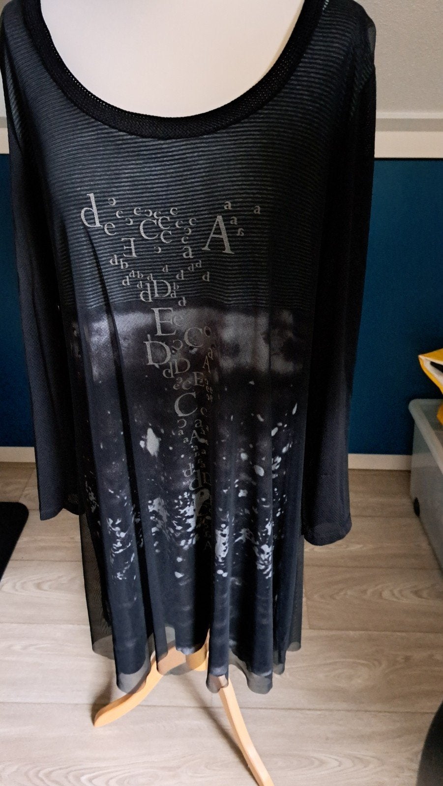 Vlotte tuniek/jurk van DECA maat 46, Deca de vous a nous, Ophalen of Verzenden, Zo goed als nieuw, Zwart