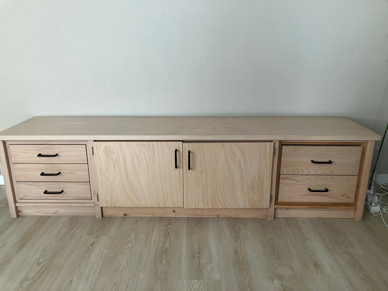 Lundia TV-meubel met lades en deuren, Ophalen, Gebruikt, Lundia, 200 cm of meer