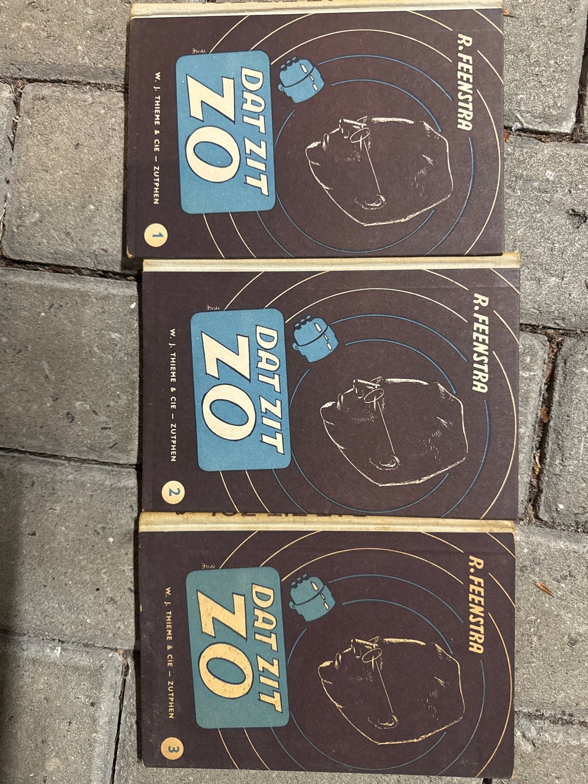 Dat Zit Zo - R. Feenstra (deel 1, 2 en 3), Ophalen of Verzenden, Alpha, Gelezen, Niet van toepassing