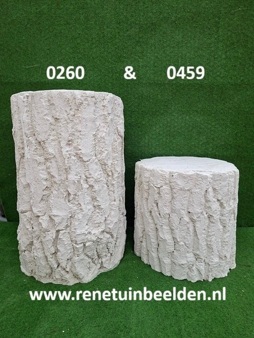 Set Zuilen boomstam. nr 0260 & 0459., Huis en Inrichting, Woonaccessoires | Zuilen en Pilaren, Ophalen, Nieuw