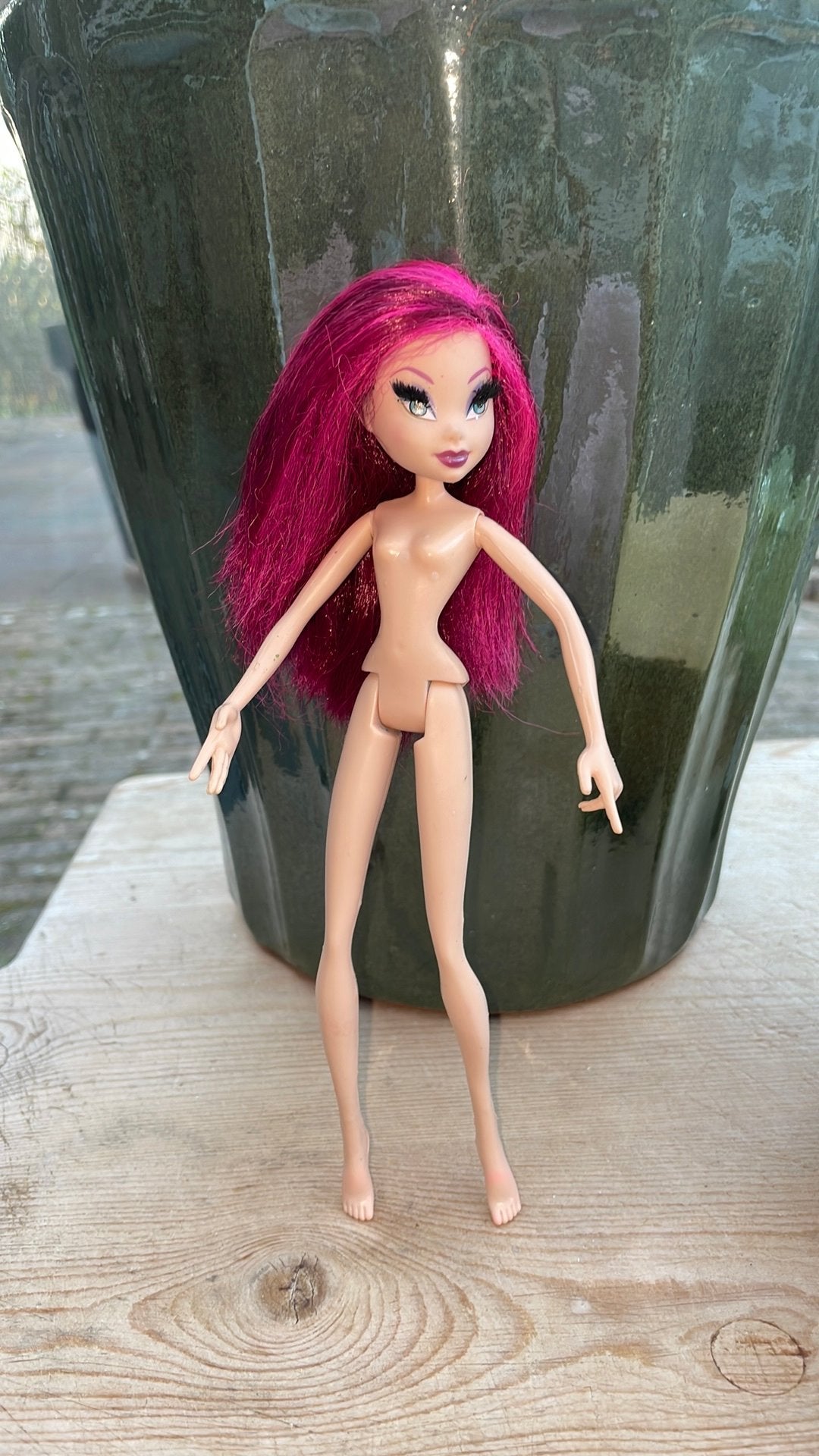 Winx club techna glam magix entchantix mattel, Ophalen of Verzenden, Zo goed als nieuw, Fashion Doll