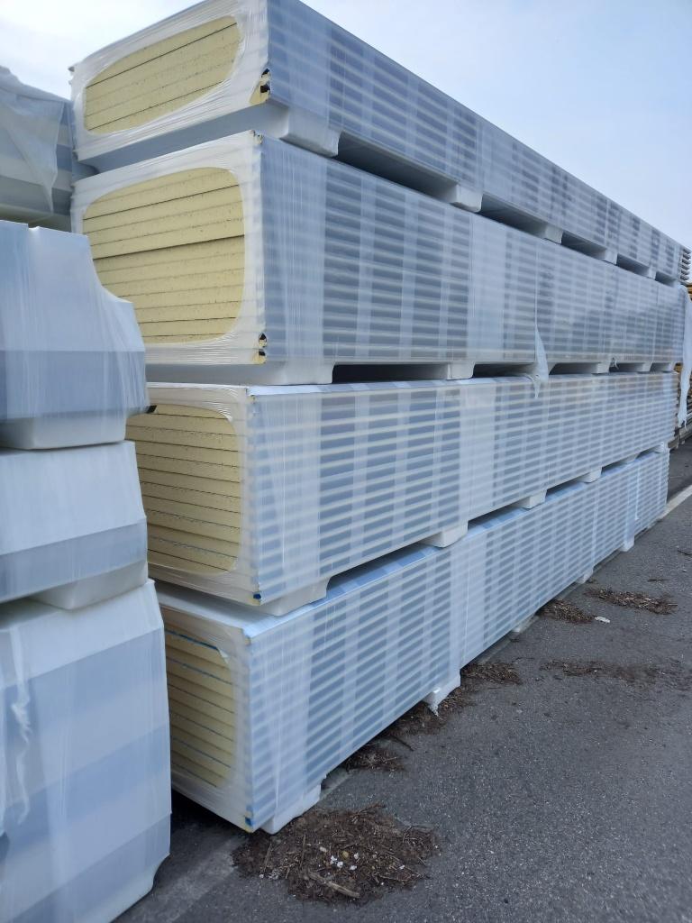 Sandwichpanelen diverse diktes:, Doe-het-zelf en Verbouw, Platen en Panelen, Nieuw, Overige materialen, 20 tot 50 mm, Ophalen