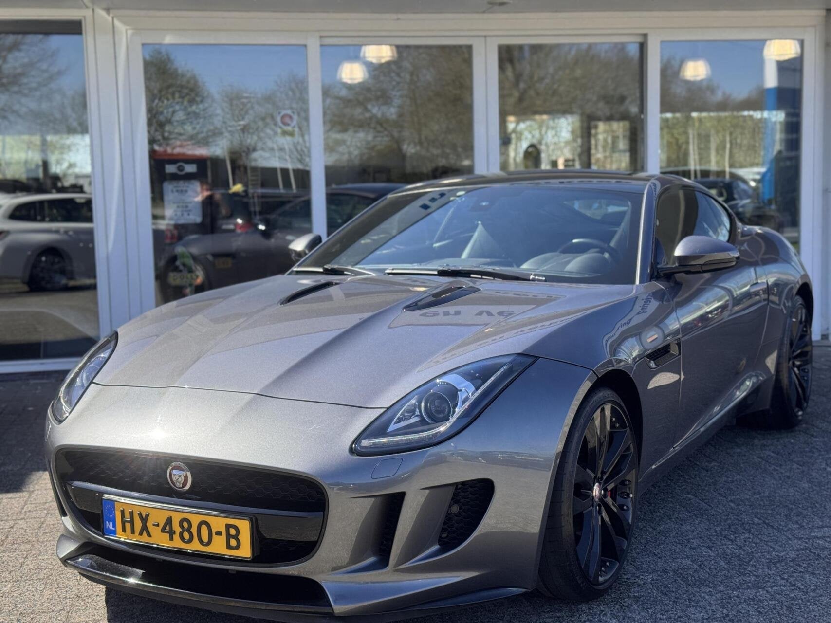 Jaguar F-type 3.0 V6 Coupé Supercharged 340pk RWD,Panoramad, Auto's, Automaat, Achterwielaandrijving, 2995 cc, 340 pk