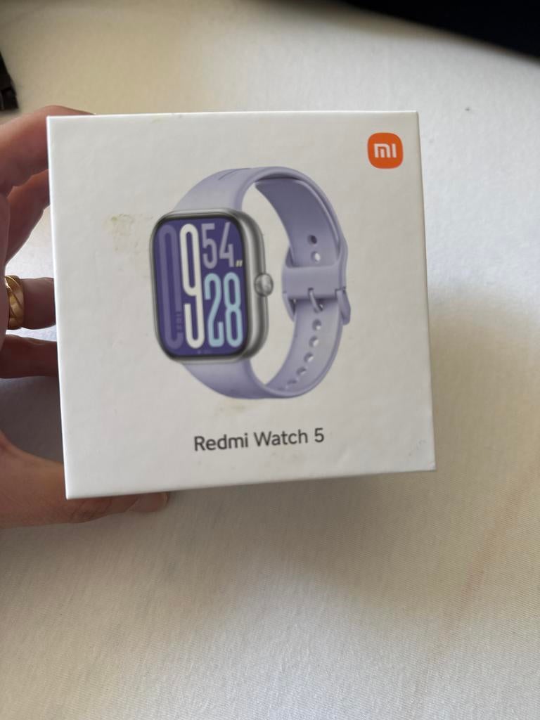 Redmi watch 5, Sieraden, Tassen en Uiterlijk, Smartwatches, Ophalen of Verzenden, Nieuw, Zwart, Android