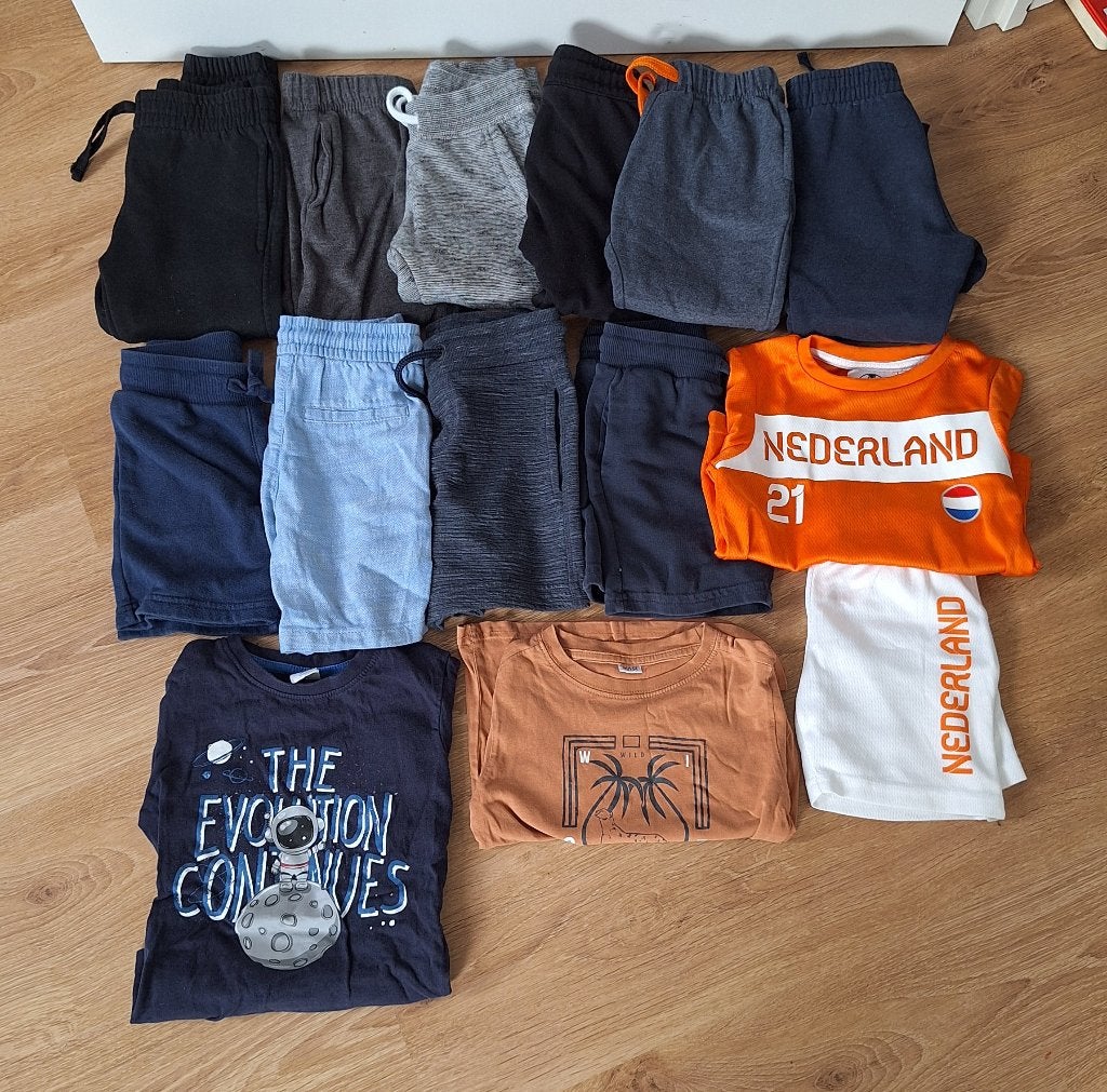 Kledingpakket maat 98-104 - 13 stuks, Ophalen of Verzenden, Gebruikt, Jongen