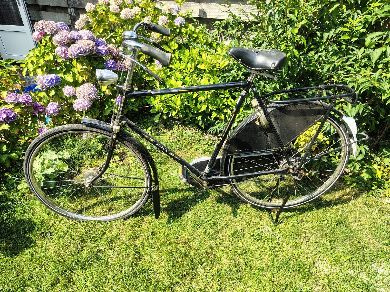 Gazelle herenfiets, Fietsen en Brommers, Ophalen, Jaren '60 of nieuwer, 55 tot 59 cm, Gazelle