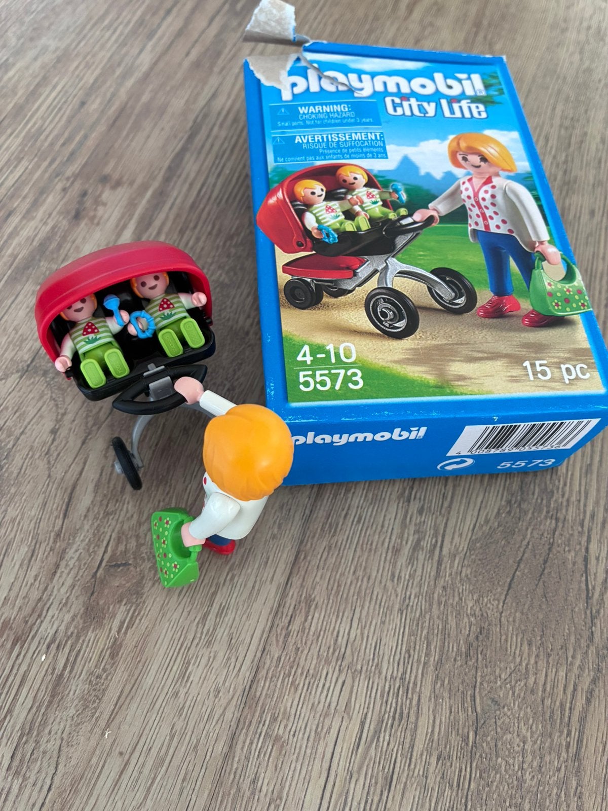 Playmobil moeder met kinderwagen, Ophalen of Verzenden, Nieuw