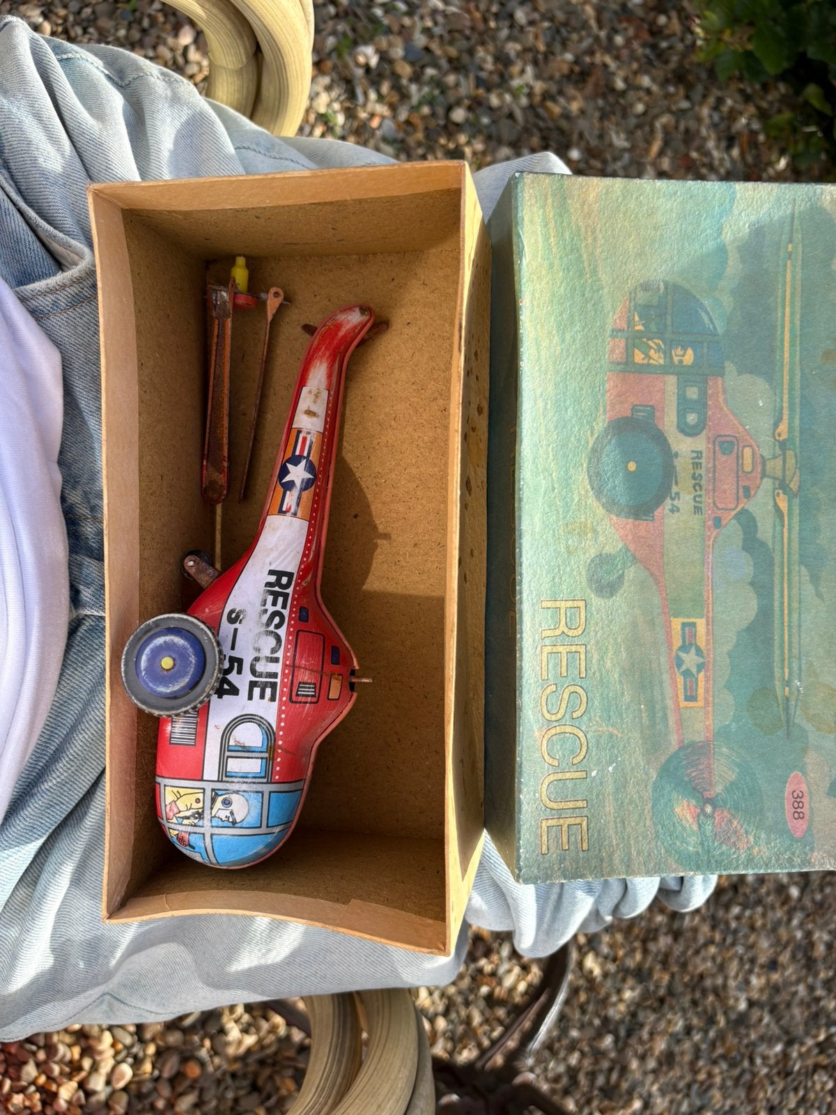 Schuco rescue helikopter, Antiek en Kunst, Ophalen of Verzenden