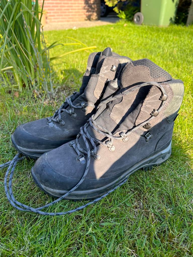 Hanwag goretex wandelschoenen, maat 44.5, donkergrijs, man, Sport en Fitness, Bergsport en Wandelen, Ophalen of Verzenden, Zo goed als nieuw