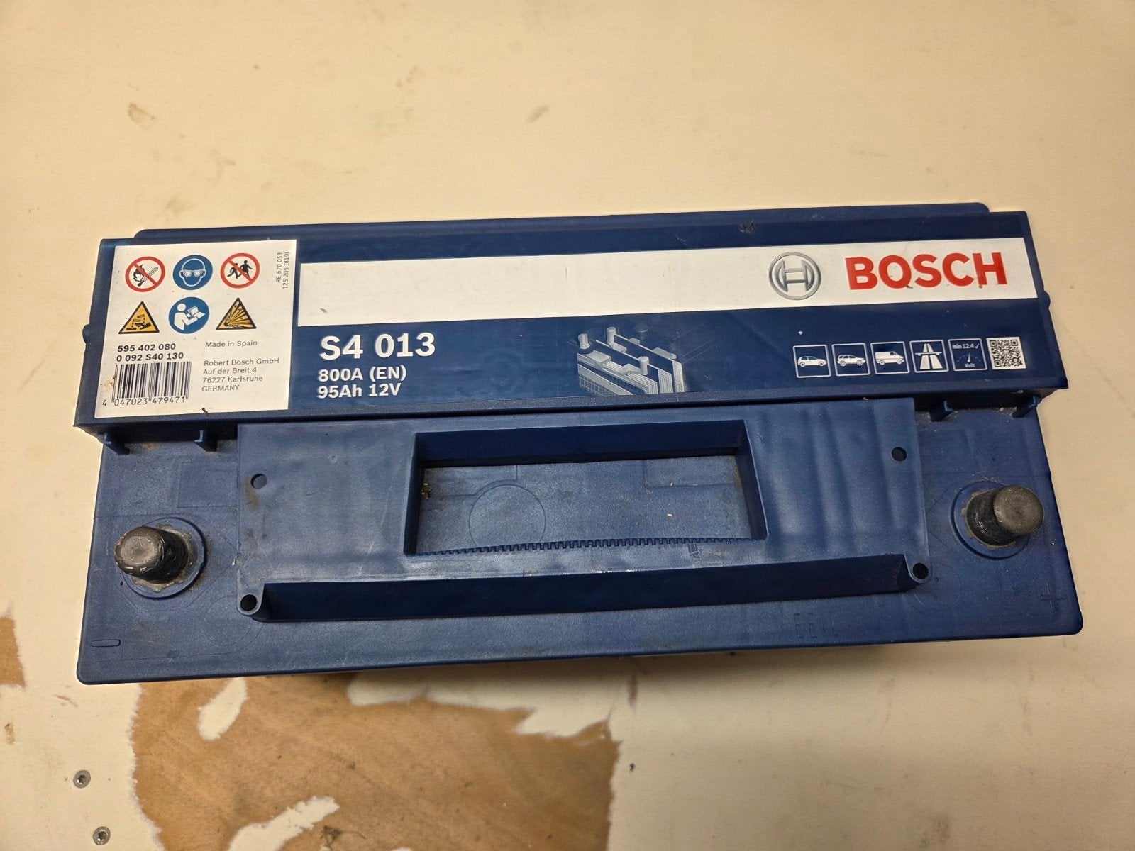 Bosch S4 013 800A 95Ah, Gebruikt