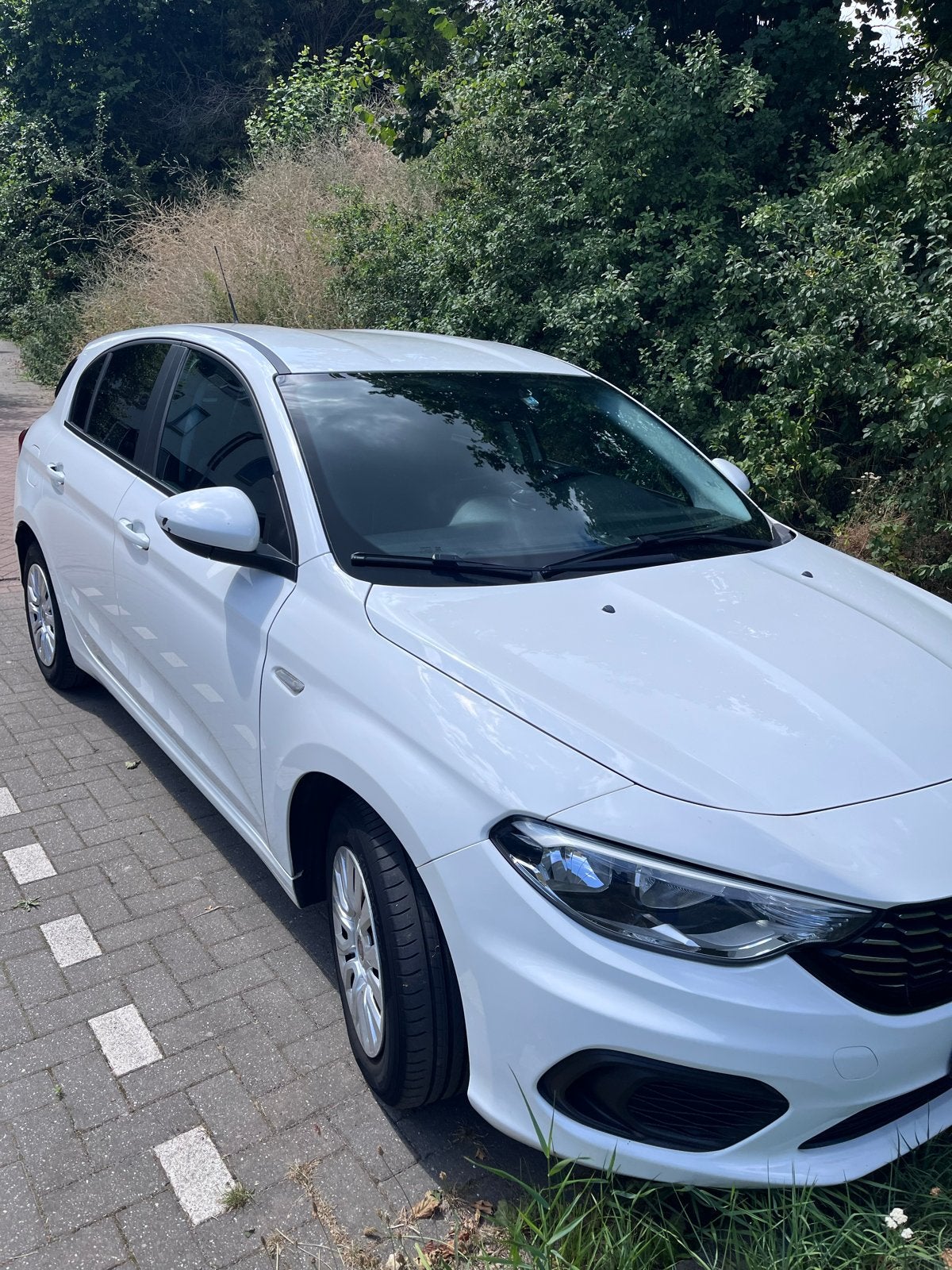Fiat Tipo 1.4 16V 95pk 2017 Wit, Auto's, Voorwielaandrijving, Wit, Handgeschakeld, Particulier