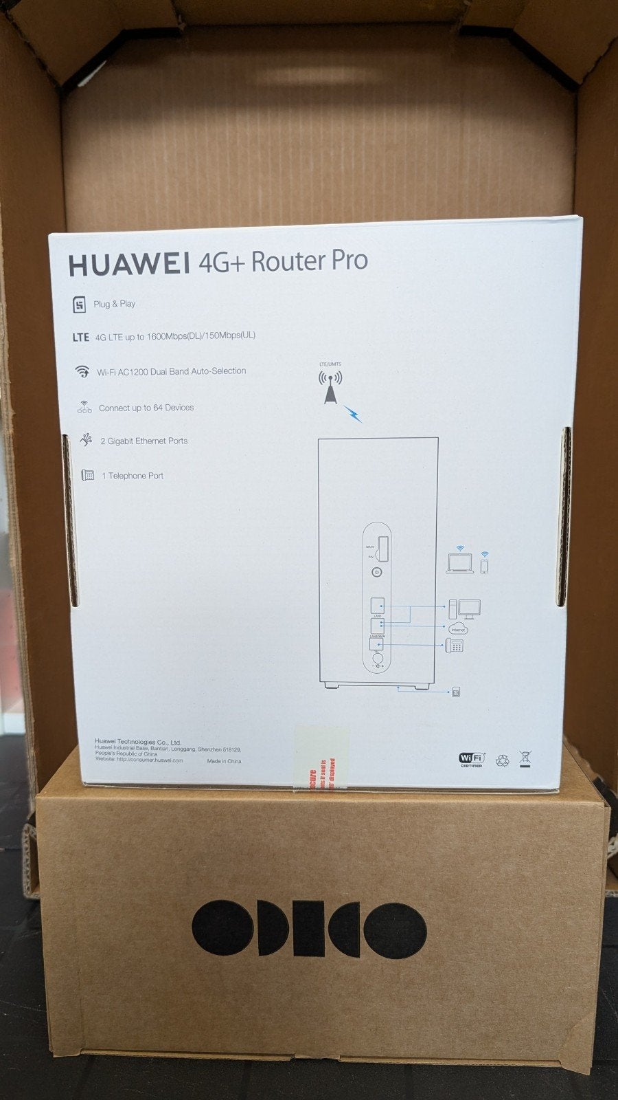 GRATIS VERZENDEN Huawei 4G B818 router MIFI wifi simlockvrij, Ophalen of Verzenden, Zo goed als nieuw, Router, Huawei