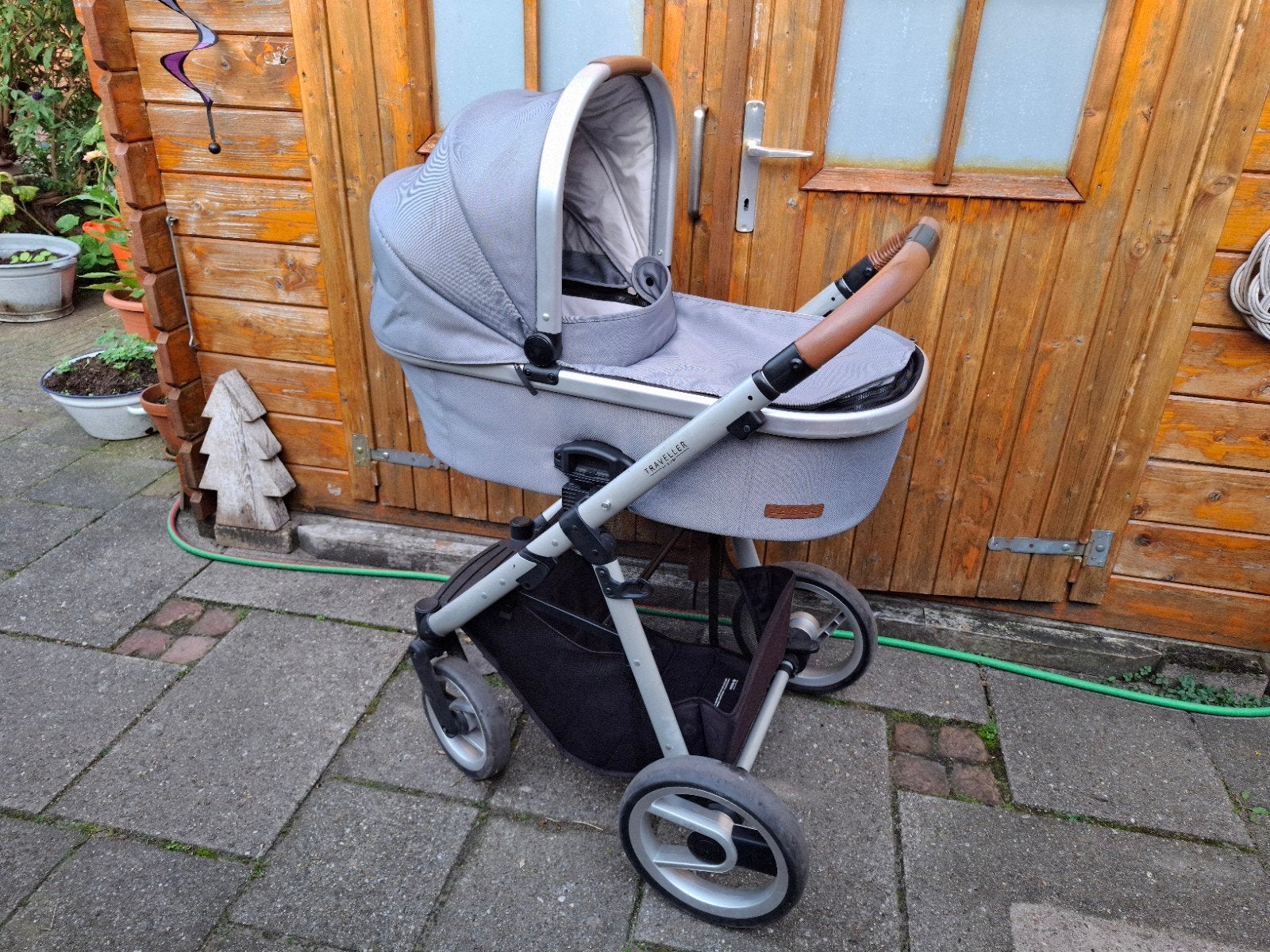 Mutsy Traveller kinderwagen met alle accessoires, Gebruikt, Met reiswieg, Mutsy, Ophalen