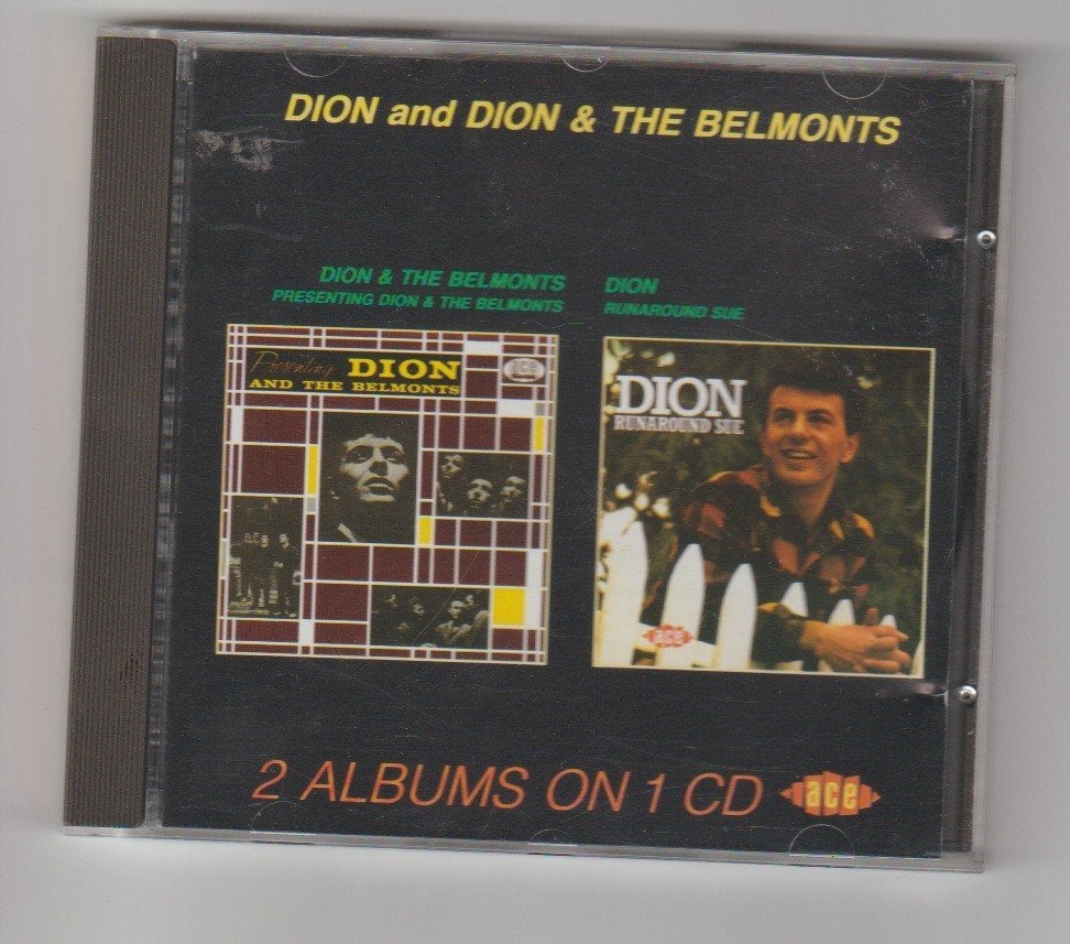 Dion and the Belmonts - 2 lp on 1 cd - Ace records - 1991, Ophalen of Verzenden, Bonusmateriaal
