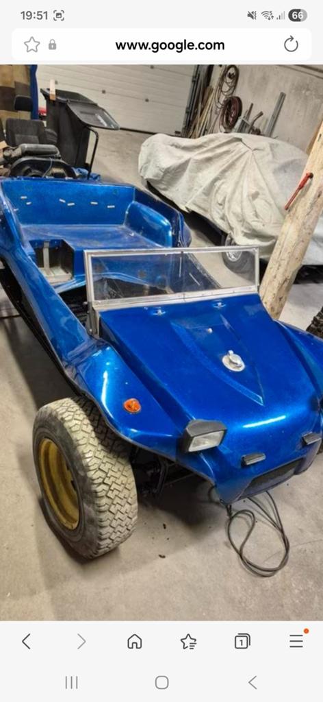 Vw buggy kap voor ingekort chassis, Ophalen