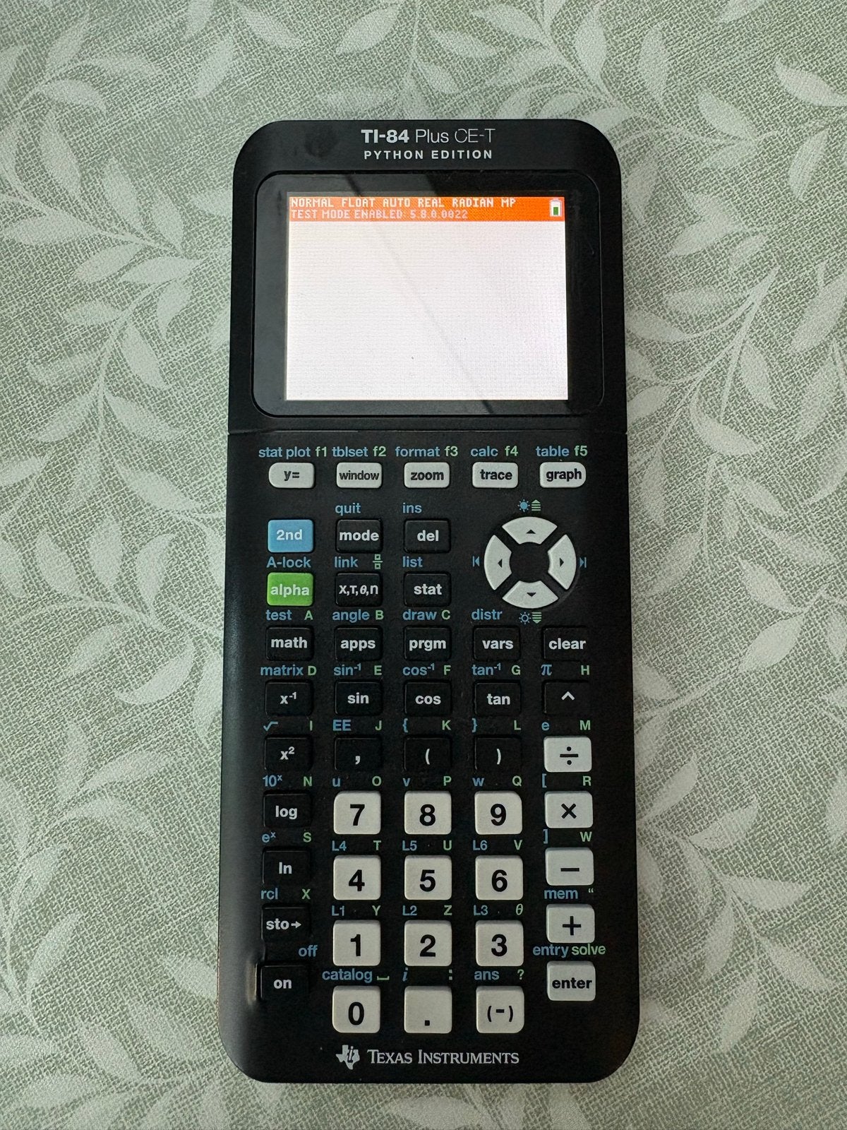 Grafische rekenmachine TI-84 Plus CE-T Python Edition, Diversen, Ophalen, Grafische rekenmachine, Gebruikt