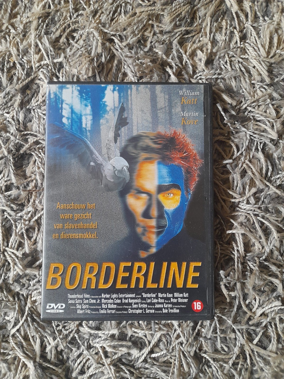 Dvd Borderline, Gebruikt, Vanaf 16 jaar, Nederlands, Actiethriller