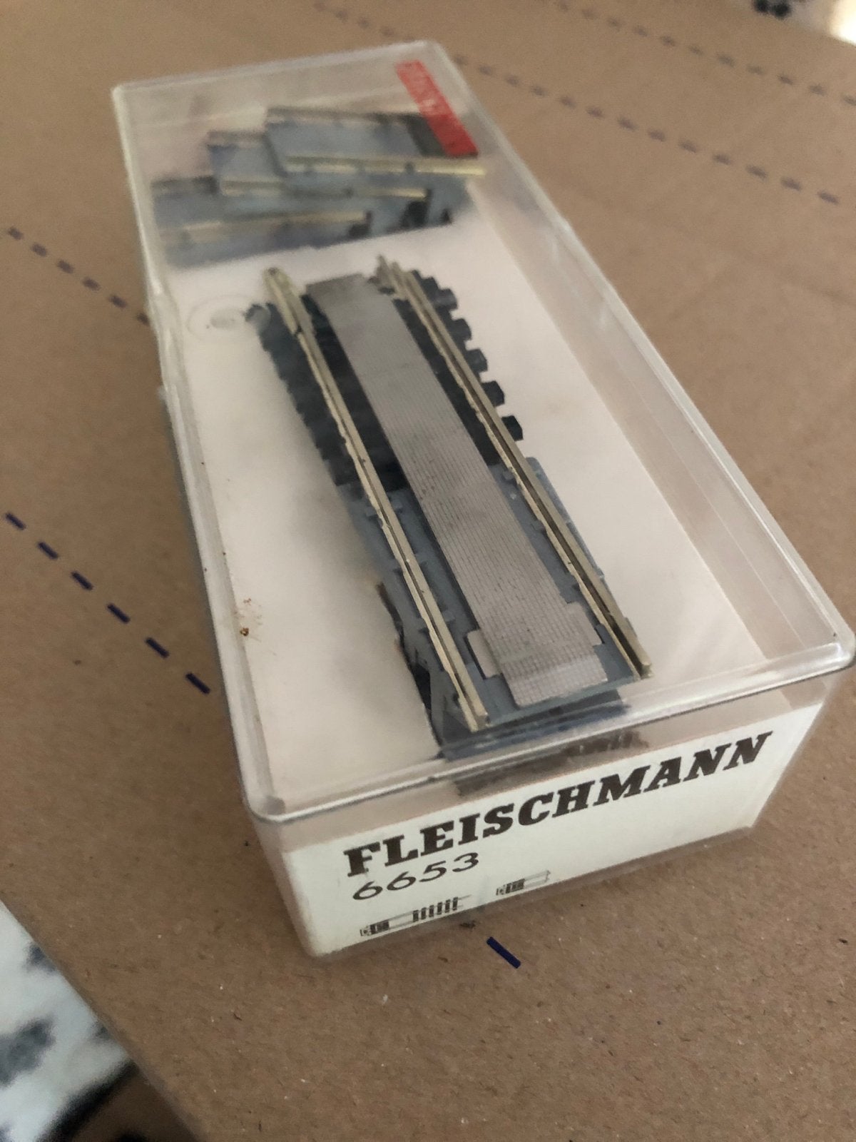 Fleischmann 6653 uitbreidingsset voor Märklin drieweg, Hobby en Vrije tijd, Modeltreinen | H0, Wisselstroom, Fleischmann, Overige typen