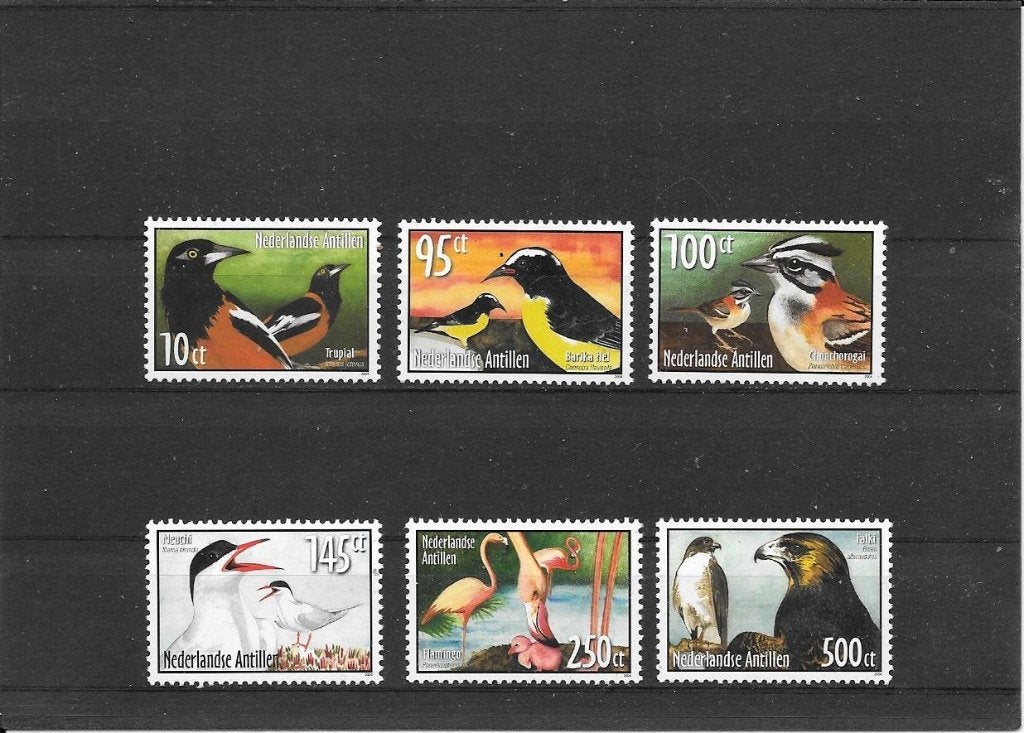 Nederlandse Antillen vogels, Ophalen of Verzenden, Postfris