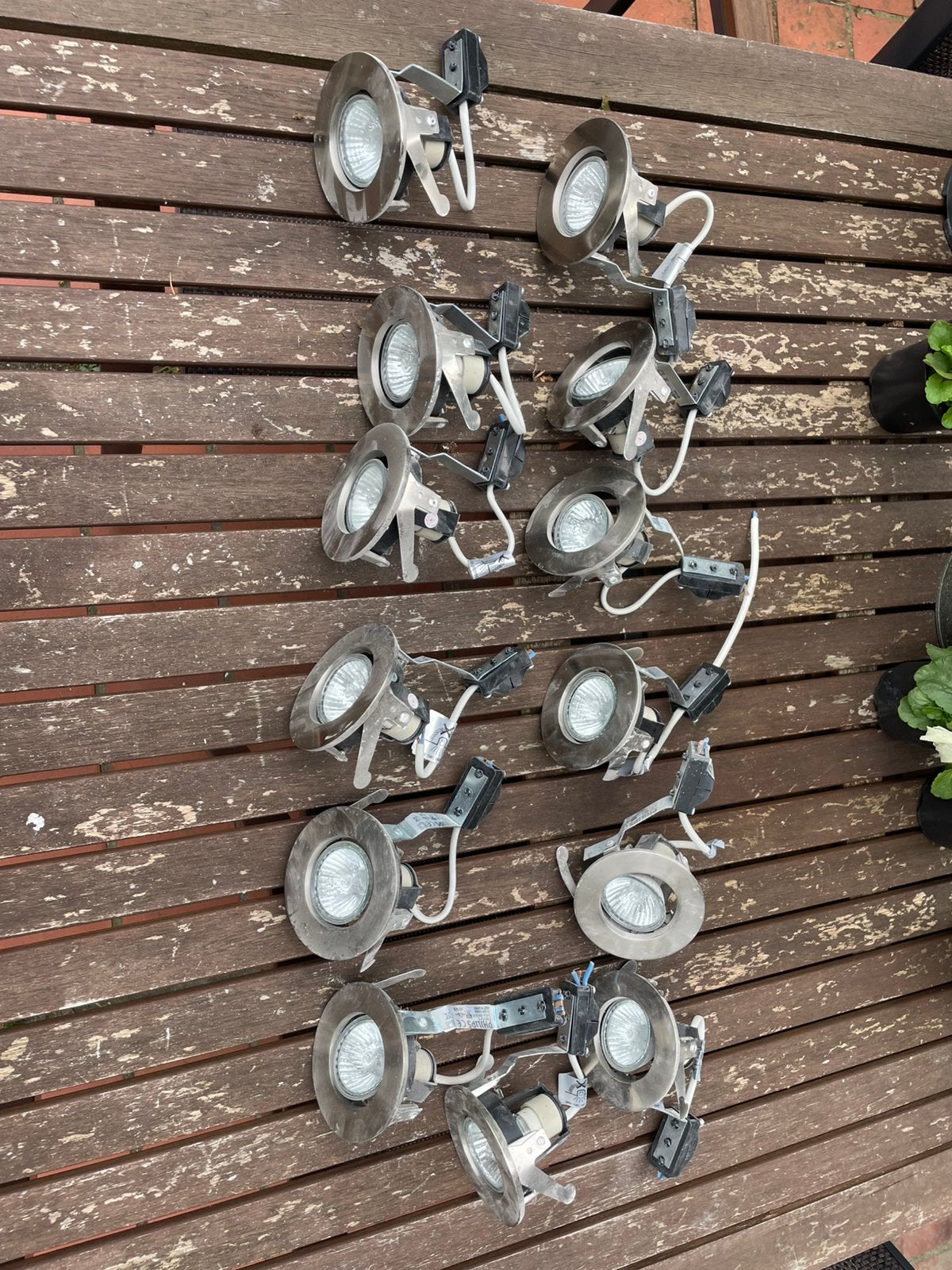 Philips RVS halogeen spots (GU10), Halogeen, Gebruikt, GU10, Dimbaar