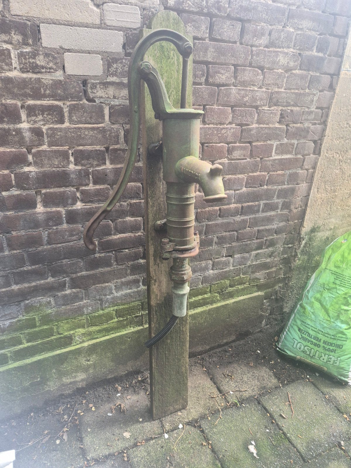 Antieke waterpomp 'America' - Decoratief item, Ophalen