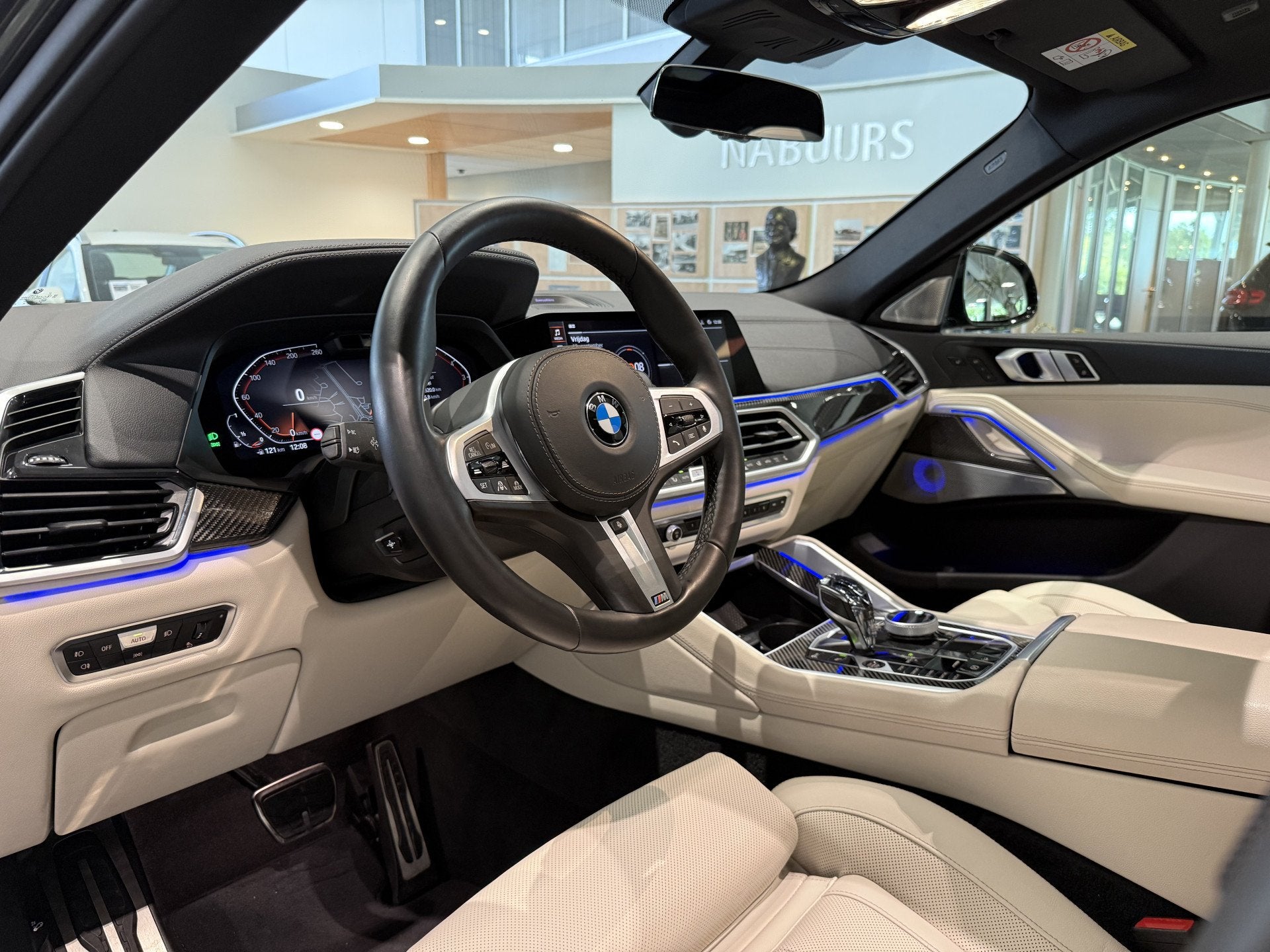 BMW X6 xDrive40i High Executive M sport Bowers&Wilkins, Sky, Automaat, Gebruikt, Adaptive Cruise Control, Bedrijf