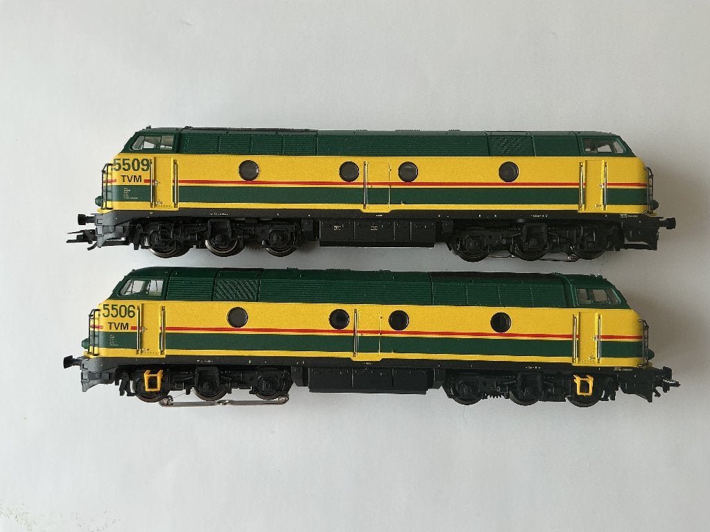 Marklin 37602 NMBS 5509 & 5506 splinternieuw, Wisselstroom, Treinset, Nieuw, Ophalen of Verzenden